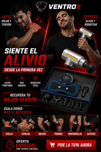 🔥 KIT 2 EN 1: Mini Masajeador + Mini Parche — ¡Alivio Total Garantizado!
